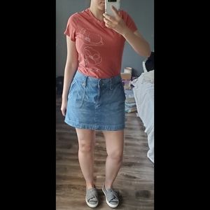 New York & Company Mini Denim Skort
